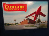 Lackland A. F. B., Texas Air Force Base San Antonio, Texas postcard