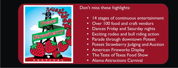 Derksen Buildings Poteet, Texas Strawberries Strawberry Festival