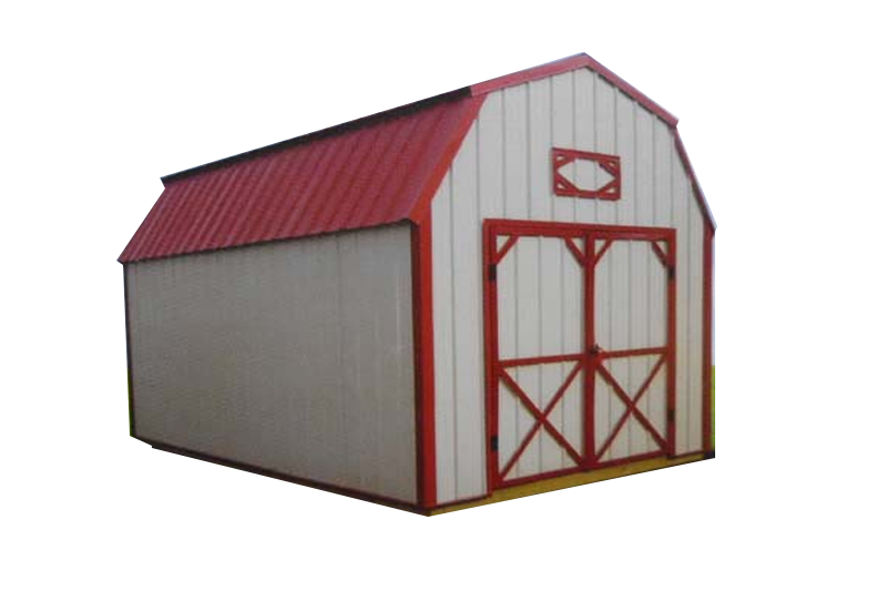 Metal Lofted  Barn