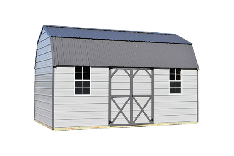Metal Side Lofted Barn
