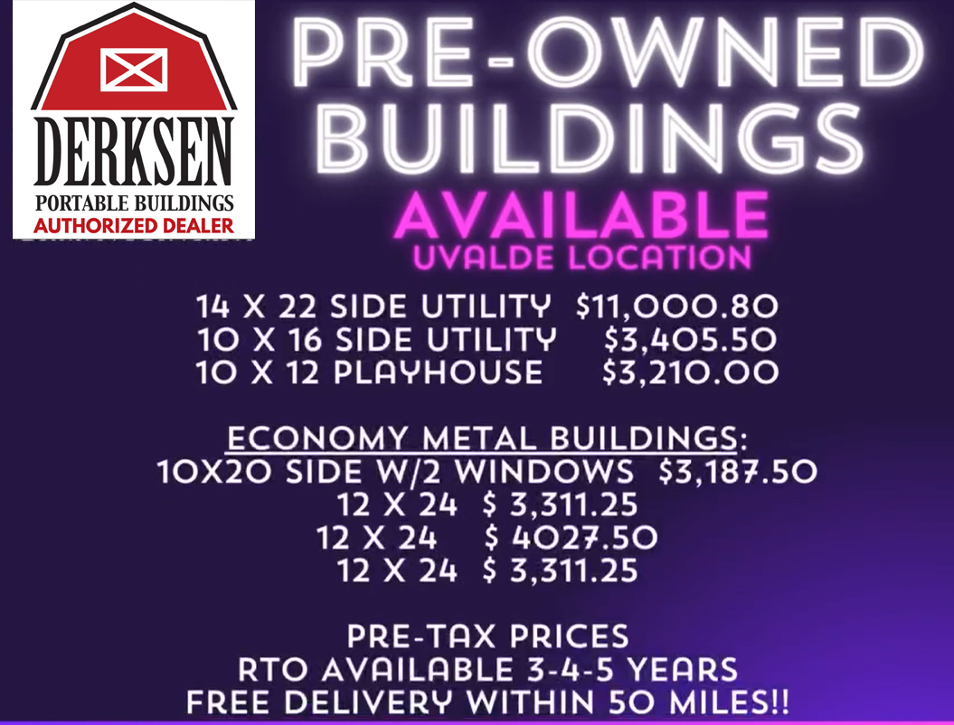 Pre-Owned Buildings