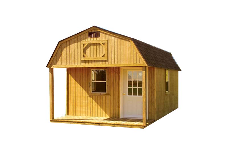 Treated Lofted Barn Cabin